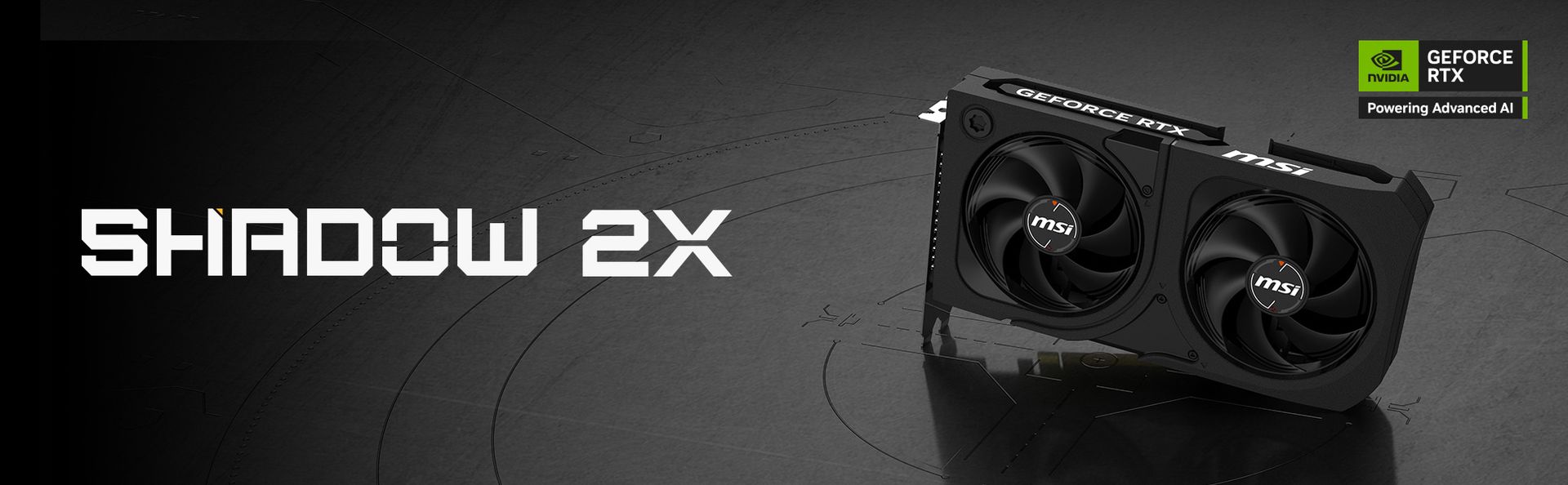MSI GeForce RTX 5060 Ti 8G Shadow 2X OC Plus Graphic Card - NVIDIA GeForce RTX 5060 Ti GPU, 8GB GDDR7 128-bit Memory, 28 Gbps, PCI Express Gen 5 x16 Interface, Upto 2602 MHz, STORMFORCE Fan