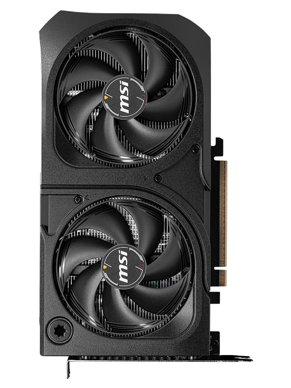 MSI GeForce RTX 5060 Ti 8G Shadow 2X OC Plus Graphic Card - NVIDIA GeForce RTX 5060 Ti GPU, 8GB GDDR7 128-bit Memory, 28 Gbps, PCI Express Gen 5 x16 Interface, Upto 2602 MHz, STORMFORCE Fan