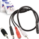 CCTV Microphone Outdoor for Security Camera IP: Audio Microphone CCTV Surveillance RCA with High Sensitive Preamp Amplified Pickup Device Mic External Camera Sound (2 Pack)