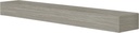 Pearl Mantels ARYB60NCG Non-Combustible Mantel Shelf, Graywash, 60" L x 9" D x 5" H