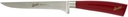 Berkel Elegance Boning Knife | 6" Stainless Steel Blade | Elegant Cutlery for Home & Kitchen | Made in Italy (Red)
