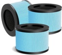 MK01 MK06 Air Filter Replacement Compatible with Aroeve MK01 MK06 Air Purifier,4-in-1 True HEPA Filter for ToLife TZ-K1,Kloudi DH-JH01,MJ012H,FreAire HAP601& KN6391 Air Purifier,Standard Version