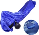 Universal Fit Push Mower & Snow Blower Cover Made of Blue 600D Heavy-Duty Fabric - Protects Against Water, UV Rays, Dust, Dirt, and Wind - Waterproof Outdoor Protection
