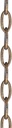 Livex Lighting 5610-48 Accessories Light Extra Heavy Duty Decorative Chain, Antique Gold Leaf