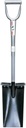 EPR All Steel D-Grip Handle Spade 13 Inch Blade