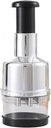 Manual Garlic Chopper Food Crusher Pressing Handheld Processors Slicer Dicer Mixer Kitchen Vegetable Tool(Garlic Press)