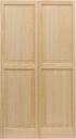 LTL Home Products SHP51 Exterior Solid Wood Raised Panel Window Shutters, 15" x 51", Unfinished Pine