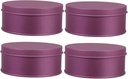 4pcs Large Candy Bins Tin Storage Boxes Cookie Tins Boxes Metal Tin Containers