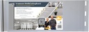 Trusscore Wall&CeilingBoard, 16" Wide Panel - Sample (Gray)