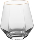 Glass Cup for Cold Drinks Multi-use Juice and Wine Glass for Parties Weddings and Special Occasions Capacity