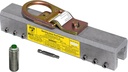 Nylon-Tipped SSRA1 Standing Seam Roof Anchor – OSHA Compliant Fall Protection | Fits Most Standing Seam Metal Roofs | Removable, Reusable Anchor Point with Nylon-Tipped Set Screws | Made in USA