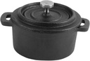 Casserole Dish Cast Iron Pot Oven with Lid Double Traditional Thickened Cooker with Handle for Slow Cooking Kitchen Tool (One Color 10cm)