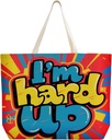 Printed tote Spacious zippered pocket Washable and compact