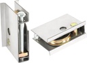 Patio Door Rollers Replacement #0C5Y00P0 - Compatible with P-Ella Sliding Patio Doors, 2 Pack, 1-1/2" Steel Ball Bearing, Adjustable Roller Height