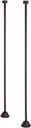 Kingston Brass CC485 Vintage Straight Bath Supply, 29", Brass/Antique Brass , Oil-Rubbed Bronze