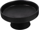 Ciieeo Footed Fruit Bowl Cake Carrier for Display Cake Boards Snacks Candy Tray Table Fruit Plate