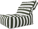 Floating Bean Bag For Pool,Outdoor Chaise Lounge Pouf Cover Without Filler Swimming Pool Foating Puff Salon Beach Garden Sofa Bed Waterproof Beanbag Sac Frameless Lazy Furniture ( Color : Dark green ,