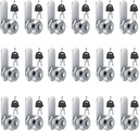 6 Pieces cam Lock File Cabinet Cylinder Cam Lock (Different Keys), 5/8 Inch Keyed Cylinder, for Security File Drawer Mailbox RV Camper Door Storage Toolbox Replacement Tool