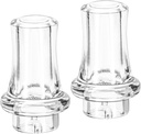 2 Pcs Coffee Percolator Plastic Top Replacement for Univen Percolator Knob Top Compatible with GE P15 Vintage Percolators, Cuisinart 12 Cup Percolators Replacement Parts