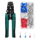 HASTHIP 200 Pcs Wire Crimper Kit, 4 Sizes, 22-10 AWG Crimp Conactors