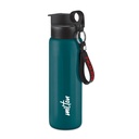 Milton Maverick 600 Stainless Steel Water Bottle, Leakproof Lid, Single Walled, ISI