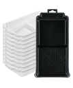 Bates-Paint Tray Liner, 4 Inches, Paint Tray dengan 10x Paint Pan Liners