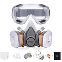 Mask Respirator AirGearPro G-500 Reusable dengan A1P2 Vapor & Dust Filter