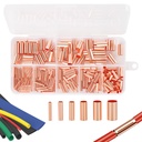 Serplex £250 Pcs Kopper Wire Terminal Konektor dengan Heat Shrink Tubes