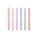 Alohaster Highlighters, HPSIZEE- 6-T, 6 Pack - Happiness