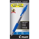 PILOT G2 Premium Gel Pens, Titik Tebal 1.0mm, Blue Ink, 12- Pack