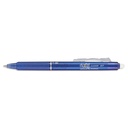 PILOT FriXion Clicker Eraqued Gel Pens, 0.7mm, Blue Ink, 12- Pack