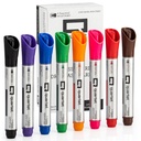 Quartet Dry Hapus Markers, Kaca Whiteboard Markers, Bullet Tip, Disukai Warna, 8 Pack (Q1120000GBA)