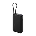 Xiaomi Power Bank 5i 20000mAh 67W Turbo Charging PD 3.0 & PPS 124; in- Built Cable Cable 124; 12 Lapbud Protection Protection 124; Digital Tampilkan 124; Triple Extract Ports 124; Pasports Laptop, Tablet, Phone, Earbud (Jet Black) - 2026 Peluncuran Baru