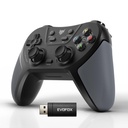 EvoFox One S V2 Universal 3-Mode Wireless Gating Controller, 1000Hz HallSense ™ Precision Joysticks, BT, 2.4GHz & Wired, Macros, Fast Type-C Charging, PC, Mobile, Android TV, PS4 & Console Gaming