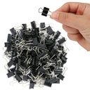 OWLKELA 120 Pack Binder Clip, 5 / 8 Inch, Black