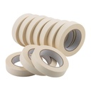 Lichamp Maping Tape 1 inch, 10 Pack General Purpose Mape Tape Bulk Multipack untuk Penggunaan Dasar, 1 inch x 55 Yards x 10 Rolls (550 Total Yards)