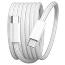 Verilux 240W C Untuk C Cable Fast Charging, 6.6Ft / 2M Nilon Braided, 480Mbps Da