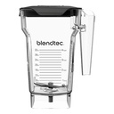 Blendtec 75oz Fourside Jar, 32oz Blending Capacity, Clear