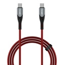 boAt Type C ke C 65W Fast Charging Cable dengan 480 Mbps Data Transfer, Tangle Free Cable dalam Premium Nilon Desain Braided (Martian Merah)