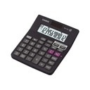 Casio MJ-12D 150 Langkah Cek dan Koreksi Kalkulator Keuangan Desktop, Hitam