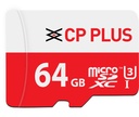 CP PLUS 64GB microSDXC Memory Card Tingkat UHS-3 Kelas 10, Sampai dengan 70 Mbps Membaca & 30 Mbps Menulis Speed dengan Performance Tinggi Transfer Data & Lower Power Consumption untuk Perangkat Portabel