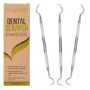 Alat Scrapper Profesional - Dokter Gigi Pilih, 3 - Pack, Tarter Scrapper