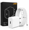 20W USB-C Charger dengan Type- C Cable Fast Charging untuk iPhone & iPad Kit