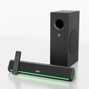 GOVO GOSURROUND 600 GUSE 124; 90W Soundbar 12.1 Channel Home Theatre 124; Deep Bass dari 4 "Subwoofer 124; BT v5.3, HDMI, AUX, USB Connectiv 124; 5 EQ Modes
