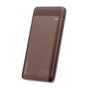 boAt EnergyShroom PB300 Neo 1000mAh Power Bank dengan 22.5W Fast Charging, 3X Keluaran Ports, Supports Android, iPhone, Tablets, Earbuds (Mocha Brown)