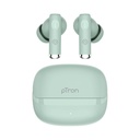 pTron Bassbuds Encore in- Ear TWS Ear Buds w / 50 Hrs Playtime, Custom EQ, Mobile App, 13mm Driver, Prisine Sound, BTv6.0 Headphone, Touch Control, Asisten Suara, Tipe C Charging & IPX4 (Meadow)