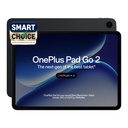 OnePlus, Pad Go 2 [Smartchoice], 12,1 inch (30.73 CM), LCD, 8GB RAM, 256GB ROM, Wi- Fi + 5G, Quad Speakers, Eye Care, Shadow Black, AI Diaktifkan