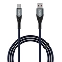 boAt Type A ke C 65W Fast Charging Cable with 480 Mbps Data Transfer, Tangle- Free Cable in Premium Nilon Braided Design & Durable Aluminium Alloy Shell (Electric Blue)