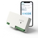 AZIOT 8 Node WiFi Smart Switch 124; Bluetooth Backup 124; Fits in 6 & 8 Module Switch Board; App + Voice Control 124; Penjadwalan Timer 124; SmartLife App 124; Easy Retrofit 124; Dibuat di India