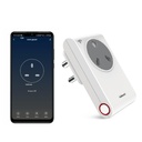 Medali Emas 16A Wi- Fi Smart Plug dengan Pemantauan Energi: 124; Cocok untuk Aplikasi Besar seperti Geysers, Microwave Ovens & Air Conditioners 124; Voice Control dengan Alexa & Assistant 124; White